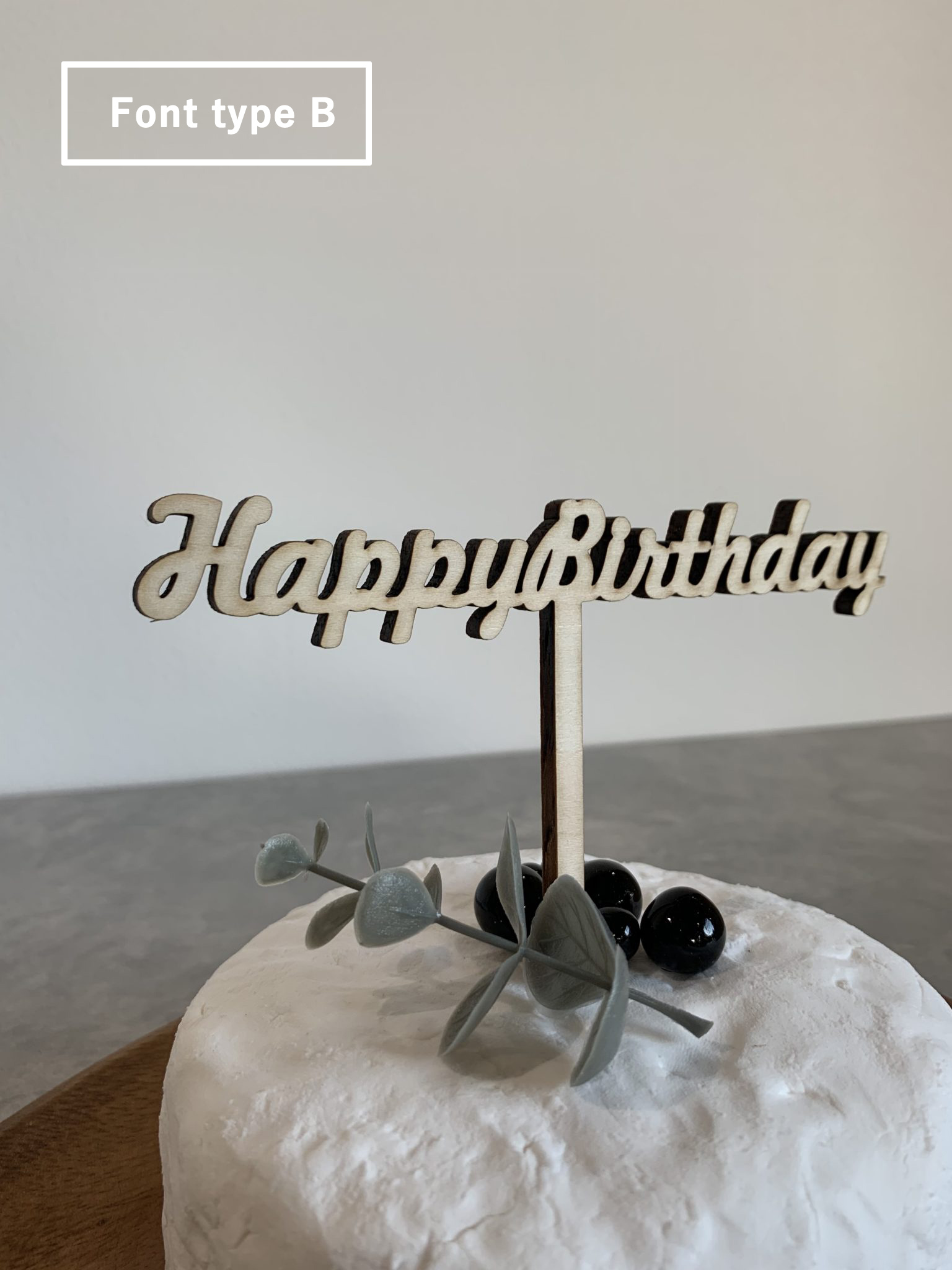 Happybirthday ケーキトッパー 株式会社rekent リケント