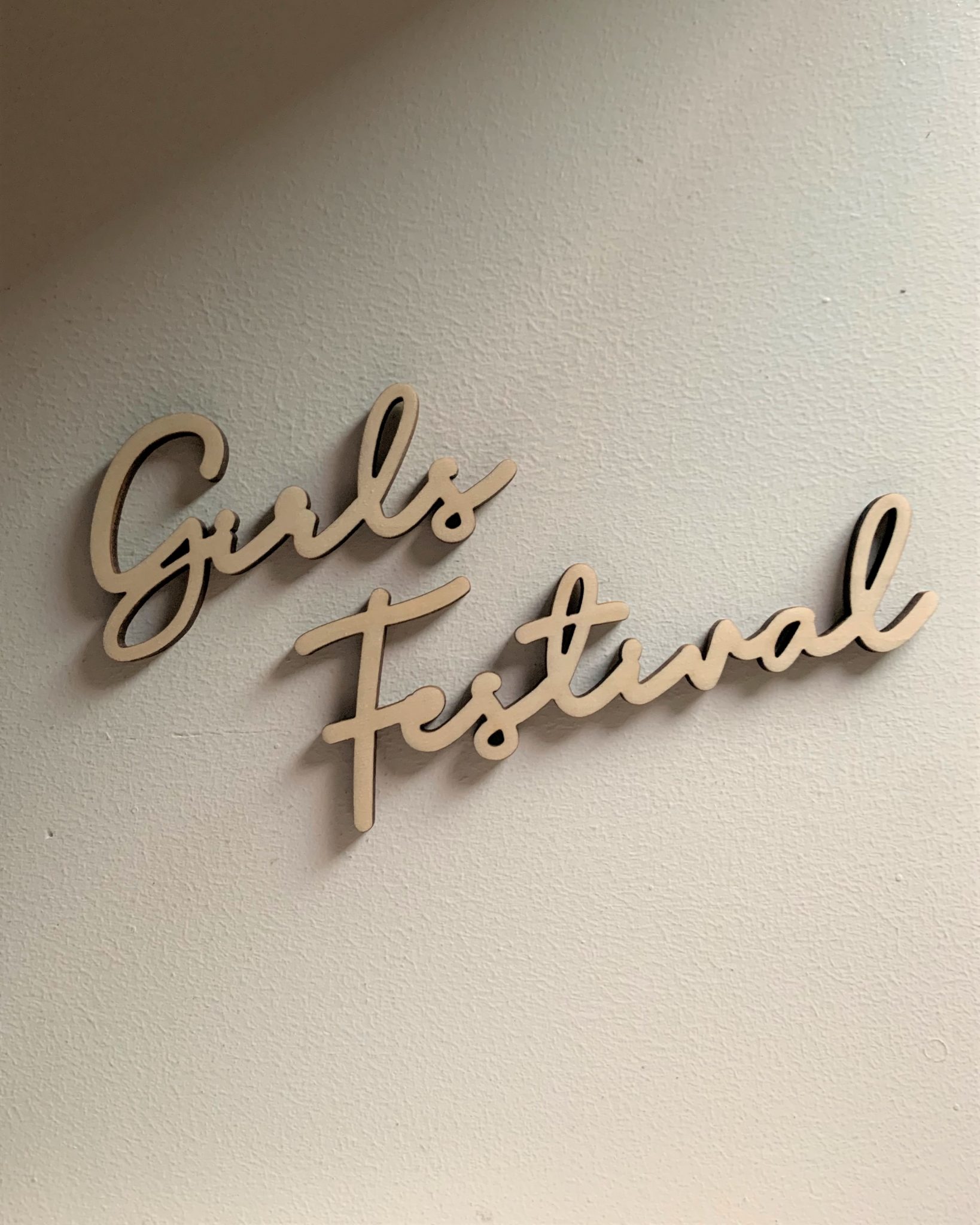 GirlsFestivalレターバナー